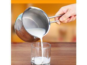 Stainless Steel Butter Warmer Coffee Milk Warmer Coffee Pot Milk Saucepan Stainless Steel Butter Warmer Coffee Milk Warmer Coffee Pot Milk Saucepan