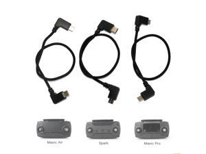 Nylon Braided Micro USB to Micro USB Date Cable for DJI Spark/ Mavic Air Pro Nylon Braided Micro USB to Micro USB Date Cable for DJI Spark/ Mavic Air Pro
