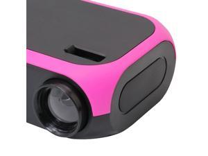 Projector For Smart Phone Projector With HDMI USB AV Home Theater Rose Projector For Smart Phone Projector With HDMI USB AV Home Theater Rose
