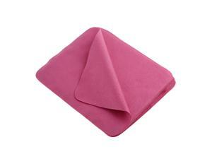 20 Pieces Microfiber Cleaning Cloth for Glasses Jewelry Lens Screen Rose Red