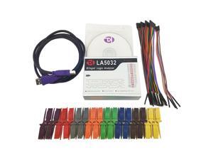 USB Logic Analyzer 500M 32 CH 10B Samples MCU ARM FPGA Debug Tool USB Logic Analyzer 500M 32 CH 10B Samples MCU ARM FPGA Debug Tool