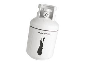 Gas Tank Shape USB House Humidifier & Colorful Night Light White Gas Tank Shape USB House Humidifier & Colorful Night Light White