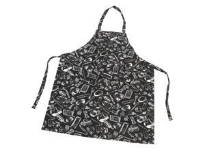 Waterproof Apron Kitchen Cooking Laboratory Apron Dress Black Whtie Waterproof Apron Kitchen Cooking Laboratory Apron Dress Black Whtie
