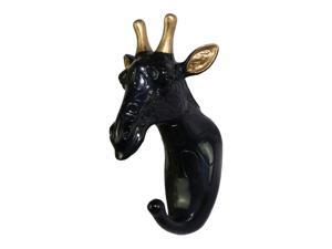 Nordic Style Resin Animal Head Decorative Hook for Home Decor Giraffe Nordic Style Resin Animal Head Decorative Hook for Home Decor Giraffe