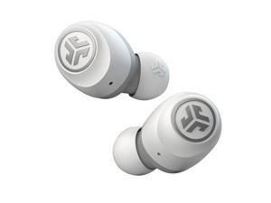 Jlab Audio Go Air True Wireless Bluetooth Plus Charging Case Signature Earbuds, White/Gray