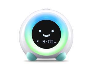 Mella Ready to Rise Childrens Trainer Alarm Clock Night Light Sleep Sounds Machine Arctic Blue Mella Ready to Rise Childrens Trainer Alarm Clock Night Light Sleep Sounds Machine Arctic Blue
