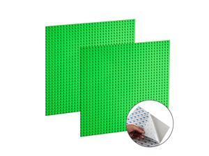 2 PCS Self Adhesive Classic Building Brick Plate 10 x 10 Compatible with Building Brickyard Blocks All Major Brands Green 2 PCS Self Adhesive Classic Building Brick Plate 10 x 10 Compatible with Building Brickyard Blocks All Major Brands Green