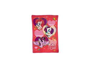 My Little Pony We Love Ponies Plush Blanket 62quot x 90quot My Little Pony We Love Ponies Plush Blanket 62quot x 90quot