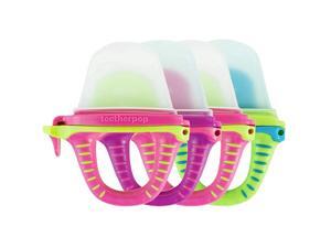 4 Pack Fillable Freezable Baby Teether for Breastmilk Purées Water Smoothies Juice amp More Baby Teether is USA Made amp BPA Free Pink MultiColored 4 Pack Fillable Freezable Baby Teether for Breastmilk Purées Water Smoothies Juice amp More Baby Teether is USA Made amp BPA Free Pink MultiColored