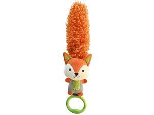 Baby Newborn Toy for Early Development Baby Rattle and Sensory Toy with Teether Sounds Textures and Handle for Interactive Play Fox Baby Newborn Toy for Early Development Baby Rattle and Sensory Toy with Teether Sounds Textures and Handle for Interactive Play Fox