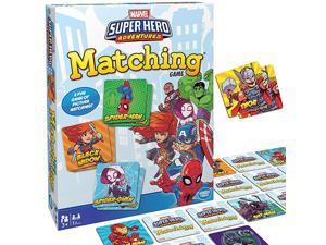 Marvel Matching Game for Boys and Girls Age 3 to 5 A Fun and Fast Superhero Memory Game