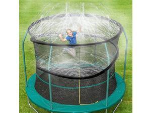 39Ft Trampoline Waterpark Sprinkler Best Outdoor Summer Toys For Kids Outside US 