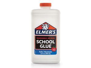 Liquid School Glue White Washable 32 Ounces Great for Making Slime