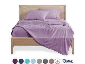 Twin XL Sheet Set College Dorm Size Premium 1800 UltraSoft Microfiber Sheets Twin Extra Long Double Brushed Hypoallergenic Wrinkle Resistant Twin XL Lavender