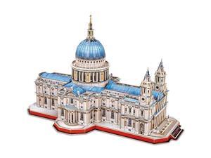 3D Brain Teaser Puzzles for Adults Large Challenge Britain Architecture Church Building Model Craft Kits Birthday Gift for Adults as Hobby StPauls Cathedral 643 Pieces 3D Brain Teaser Puzzles for Adults Large Challenge Britain Architecture Church Building Model Craft Kits Birthday Gift for Adults as Hobby StPauls Cathedral 643 Pieces