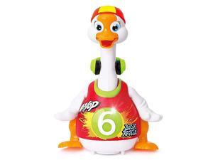 Hip Hop Dancing Walking Swing Goose Musical Educational Gift Toy for 1 Year Old Toddlers Red Hip Hop Dancing Walking Swing Goose Musical Educational Gift Toy for 1 Year Old Toddlers Red