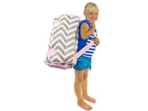 Grey Chevron and Lt Pink Minky Nap Mat Grey Chevron and Lt Pink Minky Nap Mat