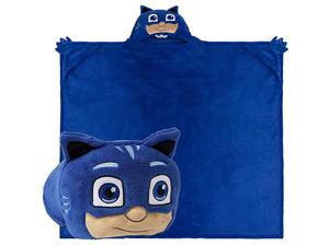 Stuffed Animal Blanket PJ Masks Kids Huggable Pillow and Blanket Perfect for Pretend Play Travel nap time Catboy Stuffed Animal Blanket PJ Masks Kids Huggable Pillow and Blanket Perfect for Pretend Play Travel nap time Catboy
