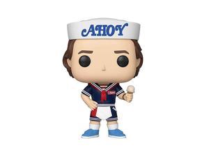 Pop Television Stranger Things Steve with Hat amp Ice Cream