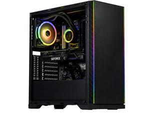 Velztorm Noctix Gaming & Entertainment Desktop PC (AMD Ryzen 5 5600X 6-Core, 32GB RAM, 2TB PCIe SSD + 2TB HDD (3.5), NVIDIA GeForce GTX 1050Ti, Wifi, Bluetooth, 6xUSB 3.1, 2xUSB 3.0, Win 10 Pro)