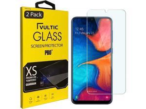 Vultic 2 Pack Screen Protector for Samsung Galaxy A50  A30  A20  A10 Case Friendly Tempered Glass Film Cover