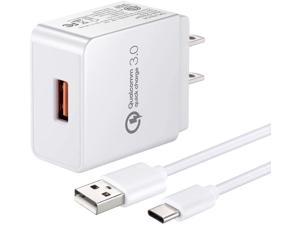 TPLTECH Quick Charge30 Wall Charger High Speed Charging for Xiaomi Redmi Note 7 8Note 8 9 Pro9SMi 88 Lite8 ProMi 9 SE Lite9T Dash ProMi A2 A3MI Mix 3 2Mix 2SPocophone F165Ft Type C Cord