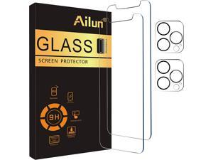 Ailun 2 Pack Screen Protector for iPhone 12 Pro Max67 inch  2 Pack Camera Lens Protector Case Friendly Tempered Glass Film9H Hardness  HD 4 Pack