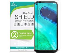 (2-Pack) Screen Protector For Motorola Moto G Fast Case Friendly Accessories Flexible Full Coverage Clear Tpu Film