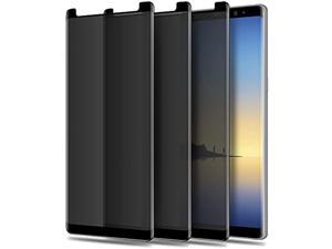 [3 Pack] Note 8 / Note 9 Privacy Screen Protector Anti-Spy,  Tempered Glass Screen Protector For Samsung Galaxy Note 8 / Note 9, [Case Friendly] [9H Hardness] [Anti-Scratch] [Bubble Free]