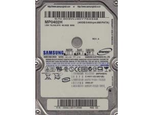 MP0402H, MP0402H, Rev A, Samsung 40GB IDE 2.5 Hard Drive MP0402H, MP0402H, Rev A, Samsung 40GB IDE 2.5 Hard Drive