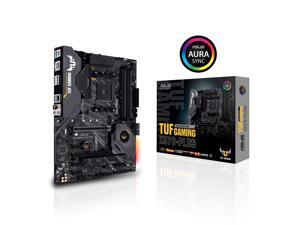 ASUS AM4 TUF Gaming X570-Plus ATX Motherboard with PCIe 4.0, Dual M.2, 12+2 with Dr. MOS Power Stage, HDMI, DP, SATA 6Gb/s, USB 3.2 Gen 2 and Aura Sync RGB Lighting ASUS AM4 TUF Gaming X570-Plus ATX Motherboard with PCIe 4.0, Dual M.2, 12+2 with Dr. MOS Power Stage, HDMI, DP, SATA 6Gb/s, USB 3.2 Gen 2 and Aura Sync RGB Lighting