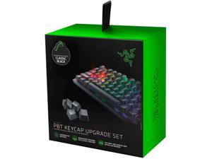 Razer Doubleshot PBT Keycap Upgrade Set for Mechanical & Optical Keyboards: Compatible with Standard 104/105 US and UK layouts - Classic Black