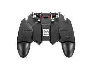 AK66 Six Fingers All-in-One Game Controller for Cellphone Free Fire Key Button Joystick Gamepad L1 R1Trigger AK66 Six Fingers All-in-One Game Controller for Cellphone Free Fire Key Button Joystick Gamepad L1 R1Trigger