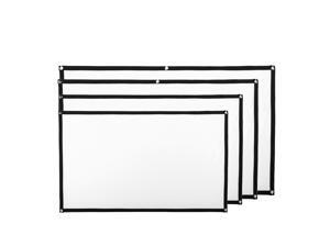 60 72 84 100 Inch 4:3 HD Curtain Display Screen Indoor Outdoor Home Theatre A 60 72 84 100 Inch 4:3 HD Curtain Display Screen Indoor Outdoor Home Theatre A