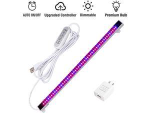 LED Grow Light Strip Auto OnampOff Every Day Grow Light with Upgraded Controller 48 LEDs 4 Dimmable Levels for Indoor Plants LED Grow Light Strip Auto OnampOff Every Day Grow Light with Upgraded Controller 48 LEDs 4 Dimmable Levels for Indoor Plants