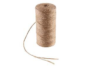 328 Feet Natural Jute Twine for Arts and Crafts Jute Rope Christmas Gift Packing String for Gardening String Natural Rustic String Gift wrap Twine 328 Feet Natural Jute Twine for Arts and Crafts Jute Rope Christmas Gift Packing String for Gardening String Natural Rustic String Gift wrap Twine