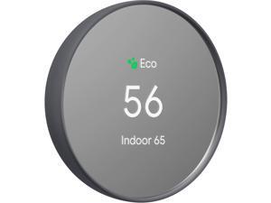 Google - Nest Thermostat - Programmable Smart Wi-Fi Thermostat for Home - Charcoal Google - Nest Thermostat - Programmable Smart Wi-Fi Thermostat for Home - Charcoal