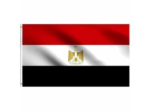 Egypt Egyptian Flag 3x5 Polyester Indoor Outdoor Flag Country Banner Africa
