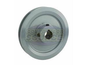 4.75" Cast Iron 3/4" Shaft Pulley Sheave Single 1 Groove V Style A Belt 4L New 4.75" Cast Iron 3/4" Shaft Pulley Sheave Single 1 Groove V Style A Belt 4L New