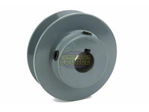 3.25" Cast Iron 5/8" Shaft Pulley Sheave Single 1 Groove V Style A Belt 4L New 3.25" Cast Iron 5/8" Shaft Pulley Sheave Single 1 Groove V Style A Belt 4L New