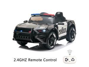 12V Electric Kids Police Pursuit Ride On SUV Toy Car with Remote Control Black 12V Electric Kids Police Pursuit Ride On SUV Toy Car with Remote Control Black