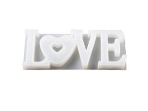 DIY LOVE/HOME/FAMILY Silicone Resin Casting Mold Jewelry Making Tool Epoxy Mould