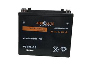 YTX20-BS Battery For Arctic Cat 1100 Z1 TZ1 F1100 M1100 Bearcat Z1 2001-2014