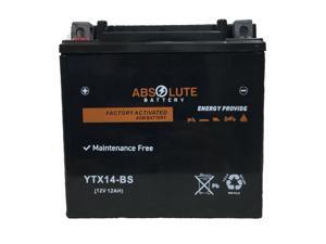New YTX14-BS Replacement Battery For Yamaha 1000 Apex 2006-2018 Snowmobile AGM New YTX14-BS Replacement Battery For Yamaha 1000 Apex 2006-2018 Snowmobile AGM