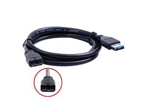 3ft USB 3.0 Cable Cord For WD My Passport Portable Hard Drive 4TB WDBYFT0040BBK 