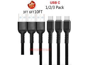 Heavy Duty Charging Phone Cable Type C Micro USB For  Huawei LG Charger