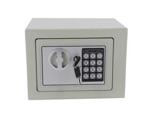 Zokop 9" Digital Electronic Safe Box Keypad Home Office Jewelry Cash Iron Gray Zokop 9" Digital Electronic Safe Box Keypad Home Office Jewelry Cash Iron Gray