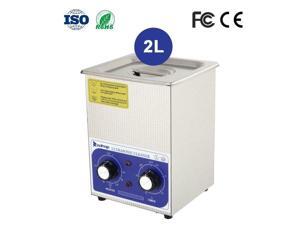 2L Stainless Steel Ultrasonic Cleaner Sonic Jewel False-tooth Equipment 2L Stainless Steel Ultrasonic Cleaner Sonic Jewel False-tooth Equipment