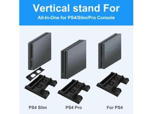 For PS4 Slim / Pro Vertical Stand Controller Charging Dock Ston 2 Cooling Fan For PS4 Slim / Pro Vertical Stand Controller Charging Dock Ston 2 Cooling Fan