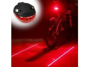 Cycling Bicycle Bike Rear Tail Safety Warning 5 LED+ 2 Laser Flashing Lamp Light Cycling Bicycle Bike Rear Tail Safety Warning 5 LED+ 2 Laser Flashing Lamp Light